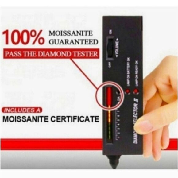 Certified 3.78CT Seven Stone Moissanite Luxury Flower Tennis Bracelet 4.5MM - Picture 11 of 13